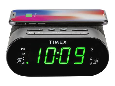 TIMEX FM ALARM CLOCK RADIO TW500B