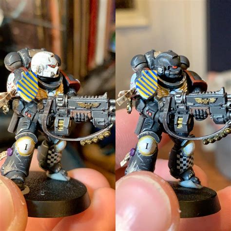 White Or Black Helmets For My Black Templars Veteran Squad Warhammer40k