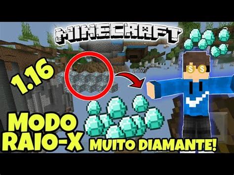 Como Ativar O Modo Raio X No Minecraft Pe Sem Mods Ou Addons No