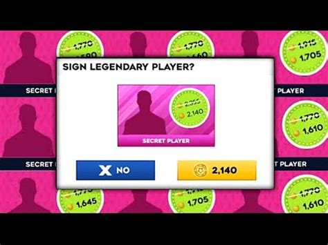 DLS 23 LEGENDARY SECRET PLAYER PRICE 2355 COINS DREAM LEAGUE