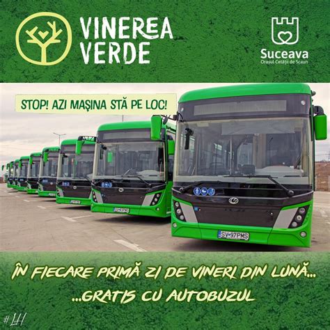 Ultima Ora Local Vinerea Verde Transport Gratuit Astazi Cu Autobuzele