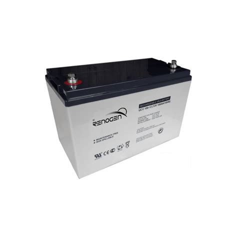 Deep Cycle Gel Battery 12v 100ah Renogen Power