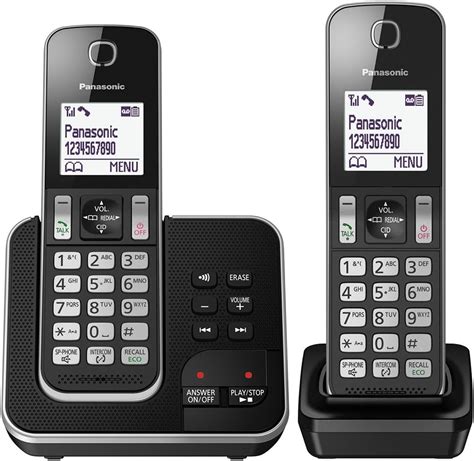 Panasonic KX TGD322 Cordless Home Phone With Nuisance Call Blocker And