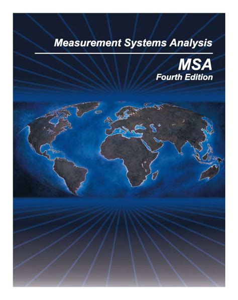 MSA Measurement Systems Analysis