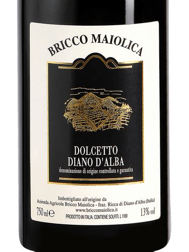 2019 Bricco Maiolica Dolcetto Di Diano Dalba Vivino United States