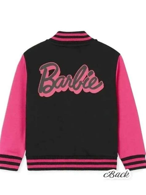 Barbie Pink Varsity Jacket Barbie Girls Bomber Jacket Victoria Jacket