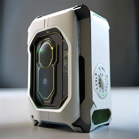 Futuristic PC case by Pickgameru on DeviantArt