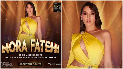 Iifa Awards Nora Fatehi Ready To Dazzle At Th Iifa Awards In Abu