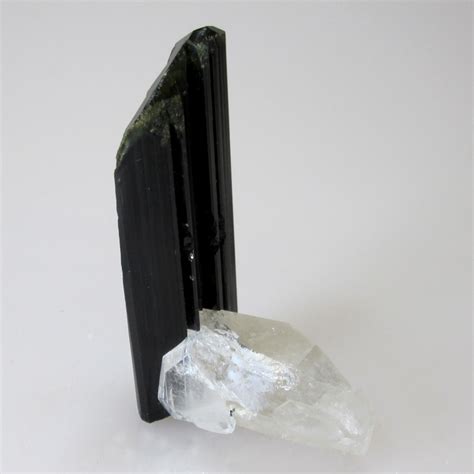 Tourmaline on Quartz from Minas Gerais - Kristalle, est. 1971