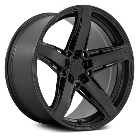 Niche M Essen Matte Black Powerhouse Wheels Tires