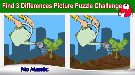 Ws2 Find 3 Differences Picture Puzzle No1 Youtube