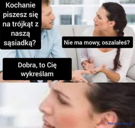 Trójkąt z sąsiadką Byczastrona