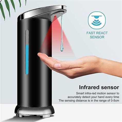 Stainless Steel Automatic Soap Dispenser Touchless Sanitizer Dispenser