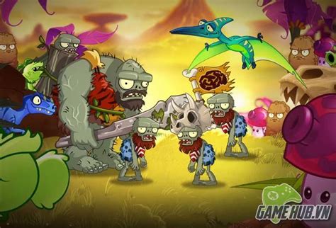 Plants Vs Zombies 2 Update Khủng đưa Xác Sống Về Thời Tiền Sử