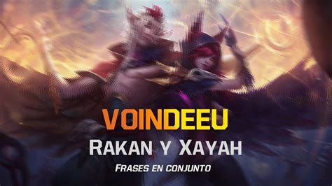 Español europeo Rakan y Xayah Frases en conjunto Voindeeu Voces