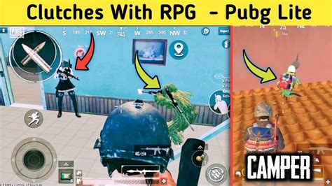 Rpg Pubg Lite Gameplay Clutches By Nst Gamer Pubg Mobile Lite Gameplay