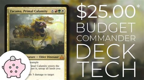 Zacama Primal Calamity Edh Budget Deck Tech Combo Magic The