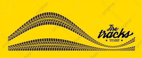 Car Tire Tracks Vector Hd PNG Images Tire Tracks Track Vector Car