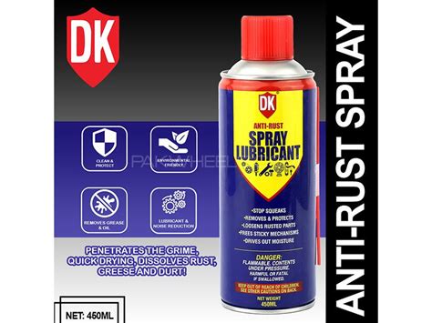 Dk Anti Rust Lubricant Spray 450ml