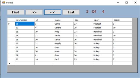 Programming In Vb Net Video About Pagination In Datagridview With