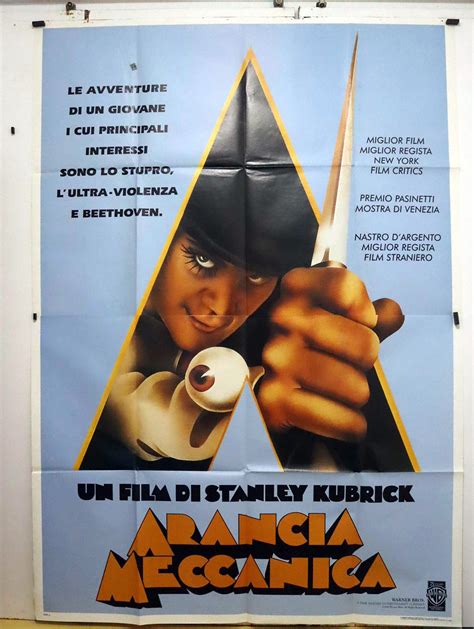 ARANCIA MECCANICA MOVIE POSTER A CLOCKWORK ORANGE MOVIE POSTER