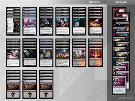 Pauper Mono Black Burn Deck By Sinkholecam Mtg Decks