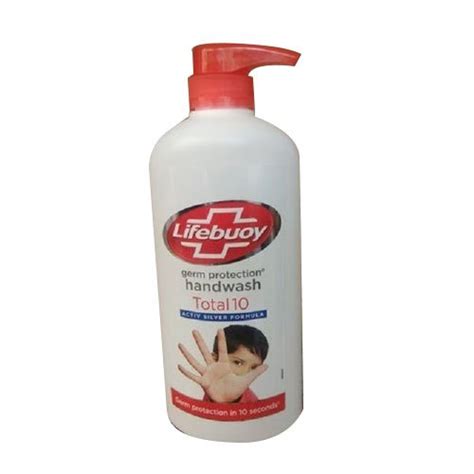 Thick Liquid 580ml Lifebuoy Hand Wash Packaging Type Pump Bottle At