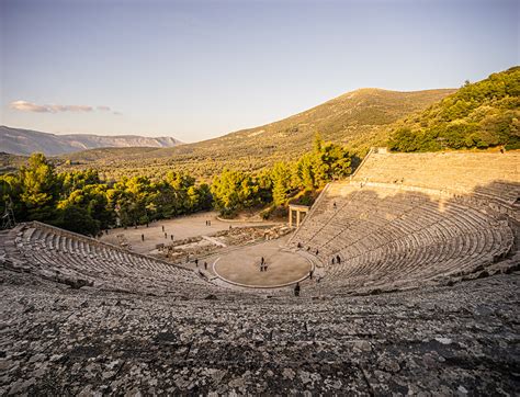 The Great Theatre of Epidaurus on Behance