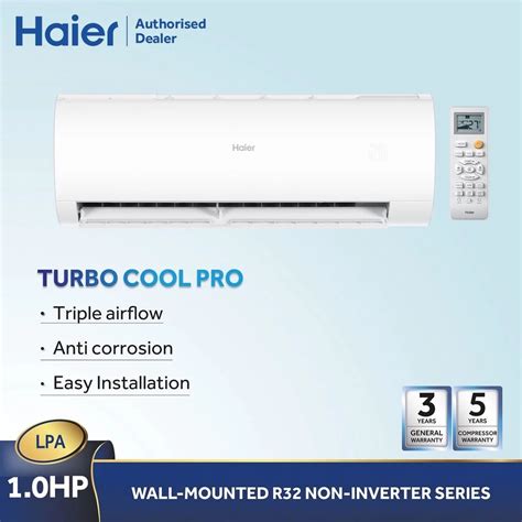 Sales Haier Hp Hp Hp R Non Inverter Air Conditioner Hsu