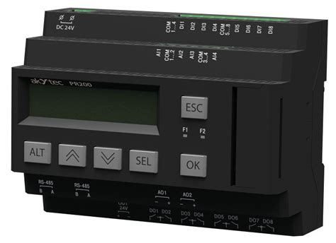 Mini Plc Din Rail Rs485 Modbus Ritm Industry