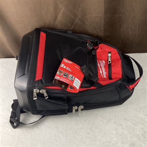 Brand New W Tags Milwaukee Jobsite Tool Backpack Pocket