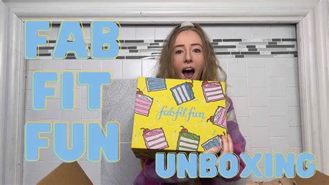 FabFitFun Spring Birthday Unboxing YouTube