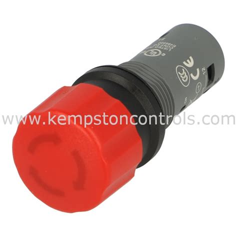 Abb Sfa R Abb Compact Emergency Stop Twist Release Mushroom