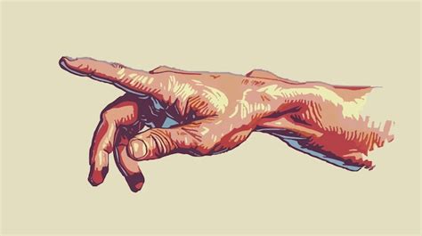 Pixel Art Hand Hold Gesture Isolated Vector | Premium AI-generated vector