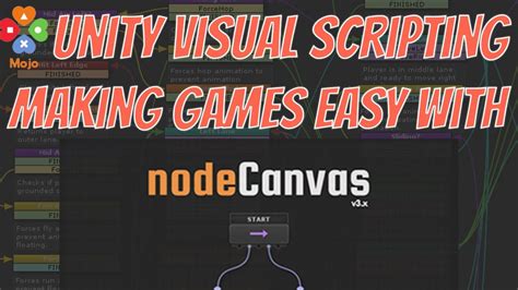 Visual Scripting In Unity Node Canvas Make Games Easy State