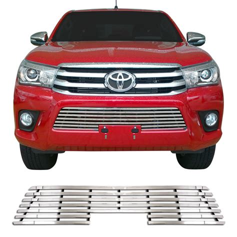 Sobre Grade Hilux A Em A O Inox Cromada Elite Gtnox