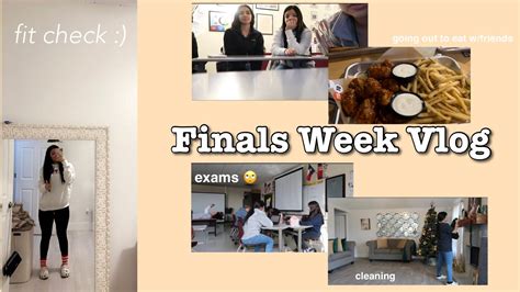 Finals Week Vlog Youtube