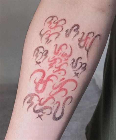 Handpoke Artist Ezekiel Oclaray All Day Tattoo Ph