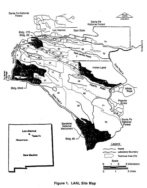 Los Alamos National Laboratory Maps