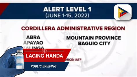 Metro Manila At Higit 60 Na Lugar Mananatili Sa Alert Level 1 Hanggang