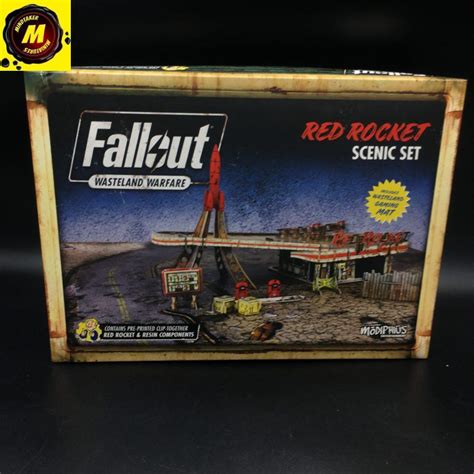 Fallout Red Rocket Gas Station Nib Mindtaker Miniatures