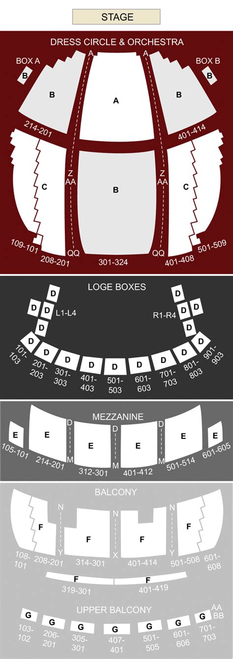 Palace Theater Seating Chart | Cabinets Matttroy