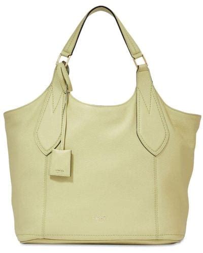 Metallic Lancel Tote Bags For Women Lyst