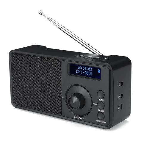 Przeno Ny Dab Radio Cyfrowe Bezprzewodowy G O Nik Stereo Wy Wietlacz