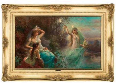 Nymphs At Dawn By Hans Zatzka On Artnet