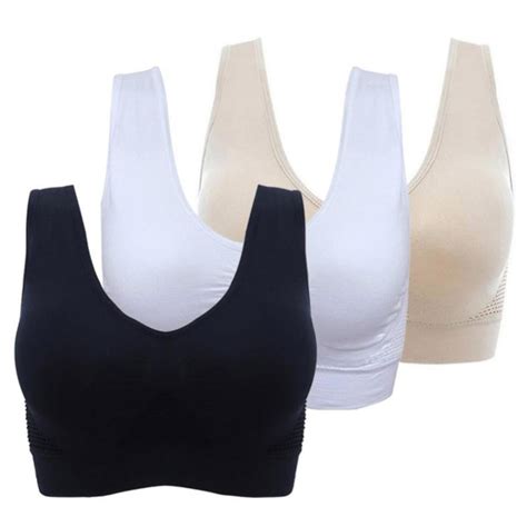 Weant Pack Sports Bra Bra For Women Padded Medium Support Criss Cross