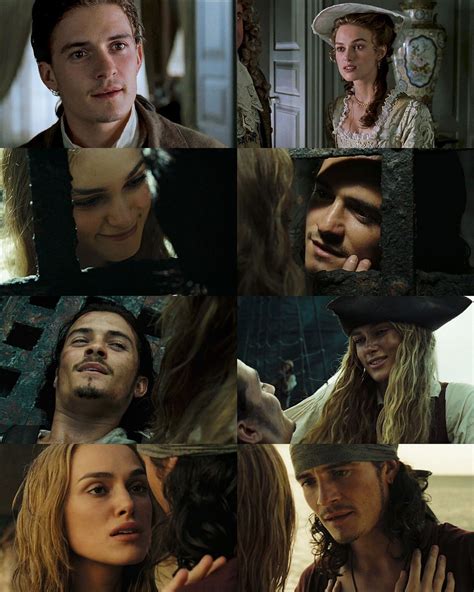 will turner elizabeth swann willabeth pirates of the caribbean love ...