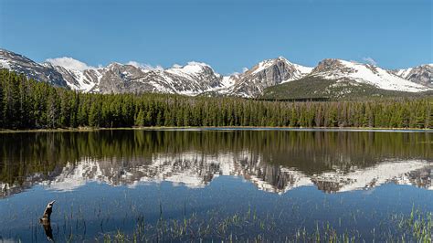 Bierstadt Lake In Rocky Mountain National Park Photograph By Brenda Jacobs