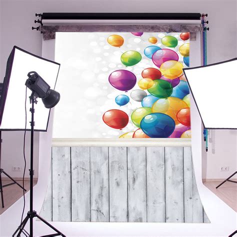 Hellodecor X Ft Colorful Balloon Photo Backdrops Photography Backdrop