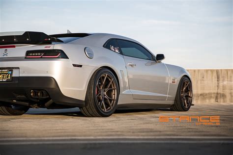 Chevy Camaro Ss Sf Satin Bronze Stance Wheels